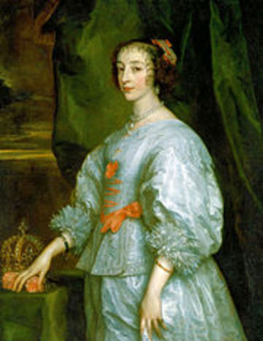 Naissance d'Henriette de France