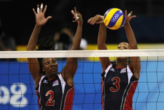 Two person Volleyball