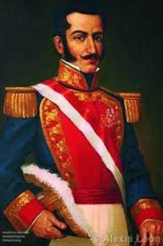 Se expide el decreto de guerra a Santa Cruz