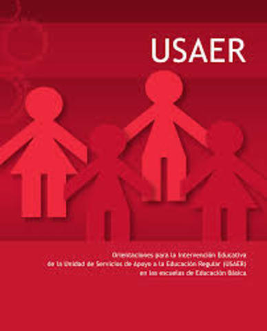 Se fundó el programa de integración educativa este fue dividido en 2 fundaciones las cuales son: USAER y CAM