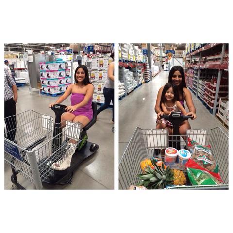 disfrutando de los beneficios de traer yeso