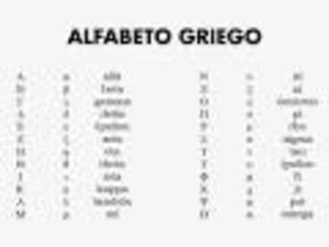 Alfabeto griego
