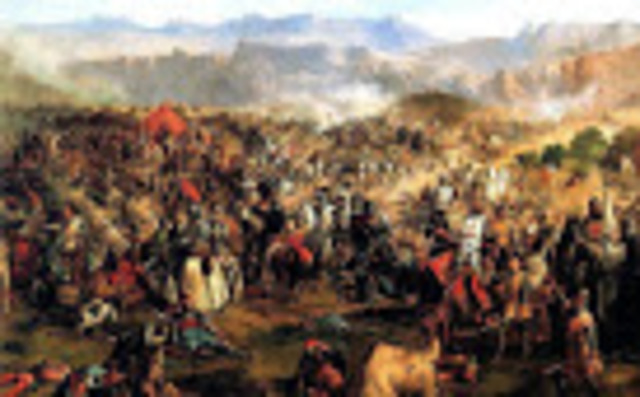 The Battle of Covadonga.