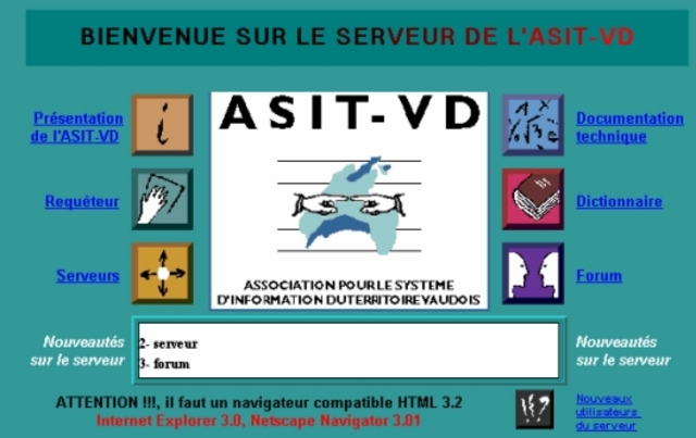 Mise en ligne de la plate-forme geomatique vaudoise