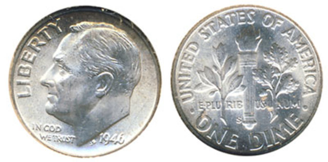 Franklin Roosevelt dime