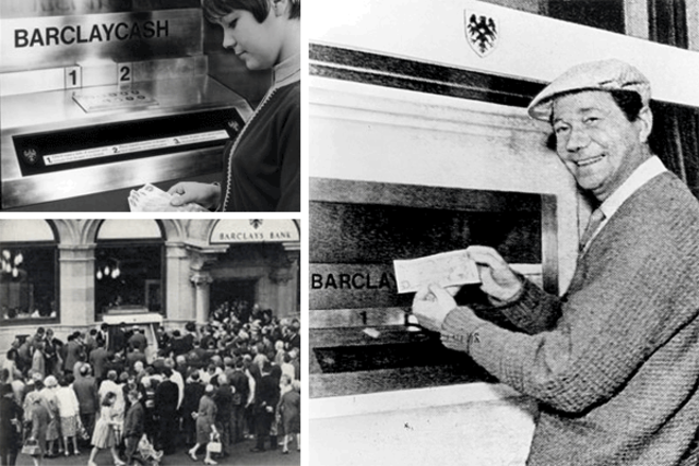 The First ATM