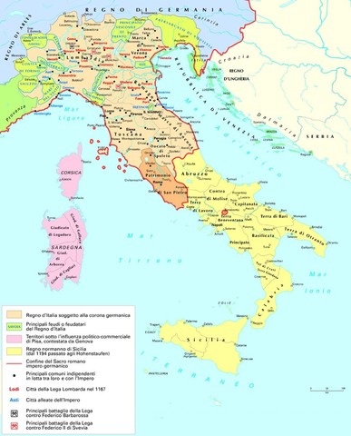 Formazione degli stati regionali