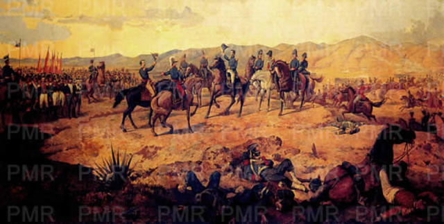 Santa Cruz va a rodear al ejército de Blanco