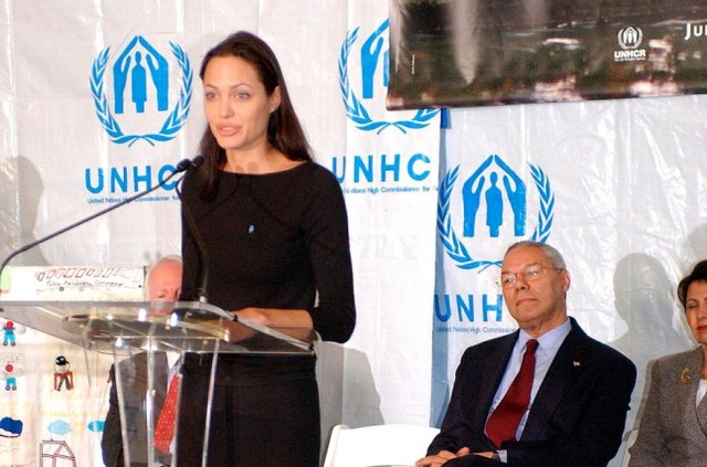 was made a Goodwill Ambassador for the UN Refugee Agency