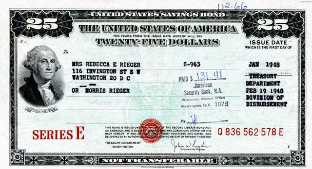 Series E: Defense Savings Bonds