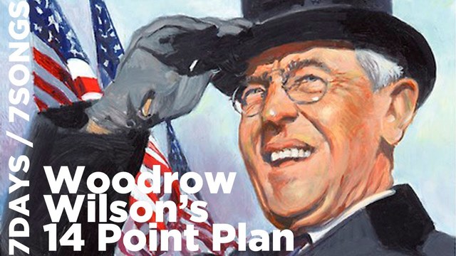 U.S. President Woodrow Wilson issues his Fourteen Points to peace.