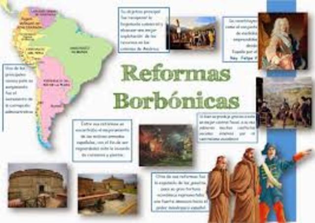 intensificacion de las reformas borbonicas