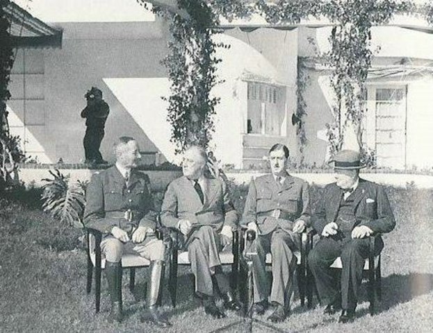 Conférence D'Anfa à Casablanca