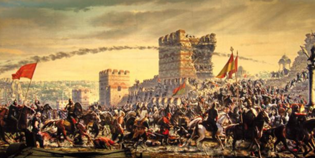 Ottomans conquer Constantinople