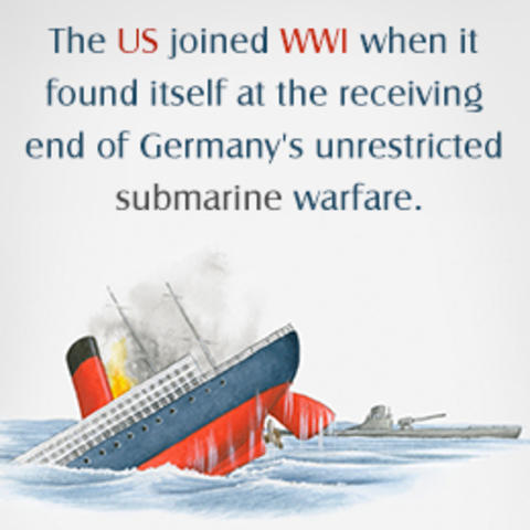 United States enters WWI