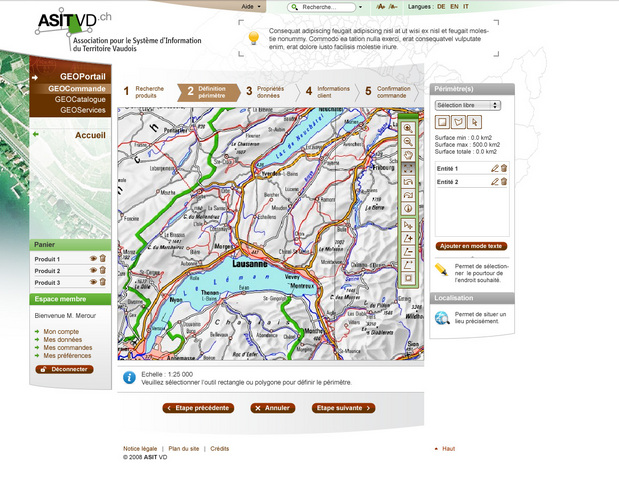Migration technologique du GEOPortail vaudois