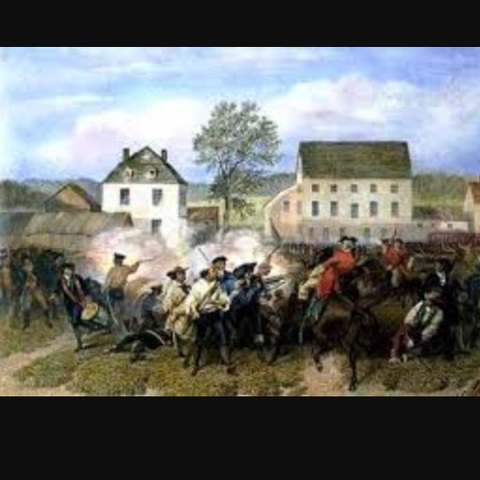 Fighting at Concord and Lexington
