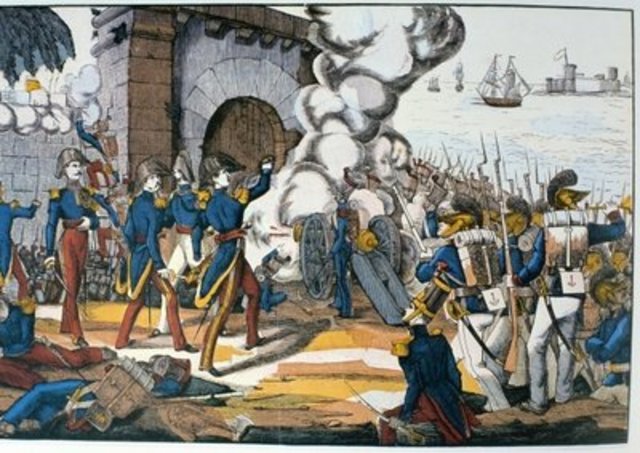 First French Intervention in Mexico. Pastry War