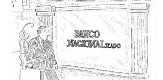 Nacionalización de los bancos y asociaciones de ahorro y préstamo