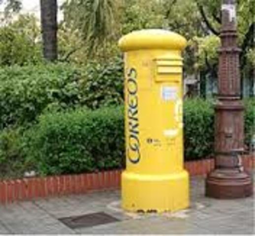 El correo postal