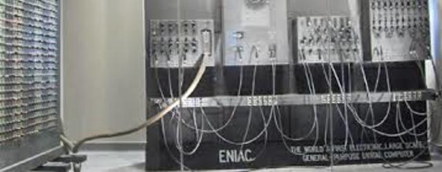 presentación del ordenador ENIAC