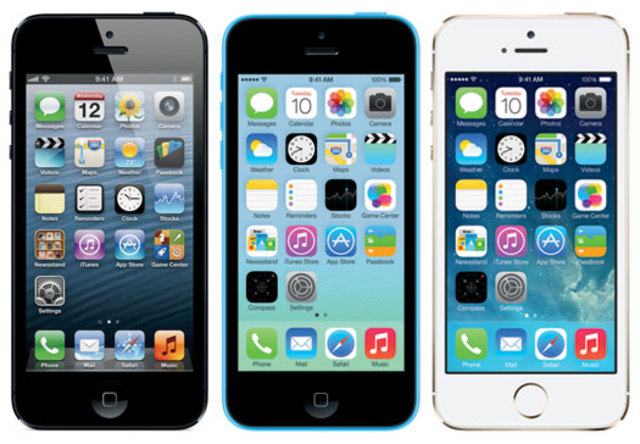 IPhone 5, 5s y 5c