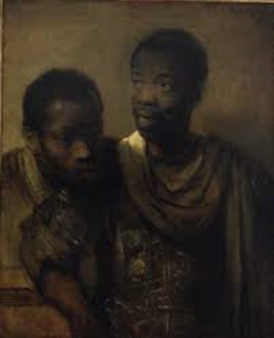 Dutch bring Africans