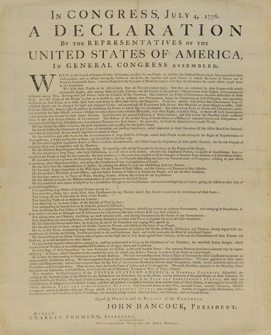 Declaration of Independence