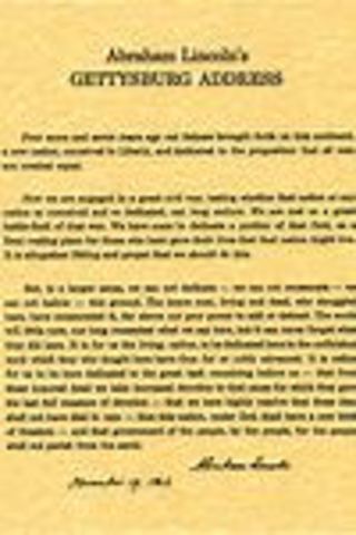 gettysburg address