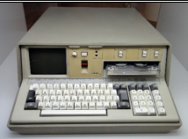 First Portable Computer (IBM 1500)