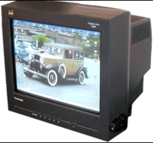 First Computer Monitor (CRT)