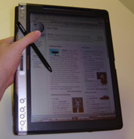 First Tablet (Microsoft Tablet PC)
