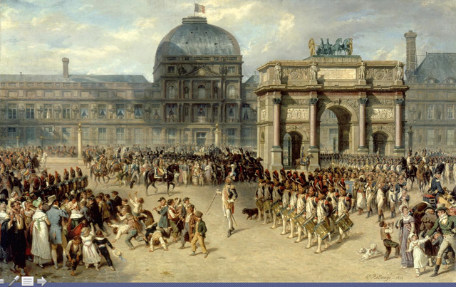 Tuileries palace invaded