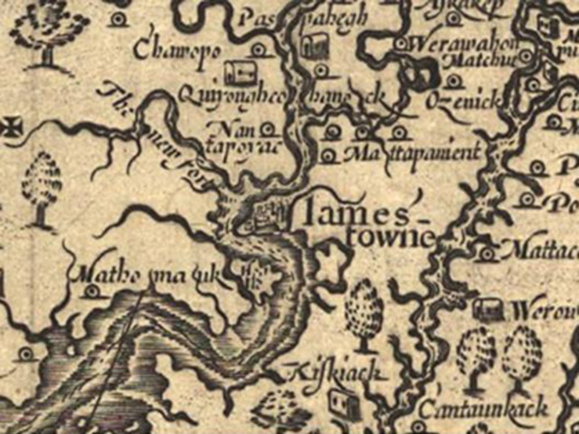 Creation of the Jamestown Fort