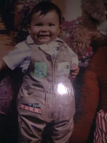 Huy mi primer cumpleaños