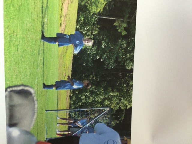 empecé a fútbol y animadora