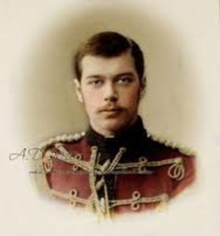 Nicholas II is crowned czar