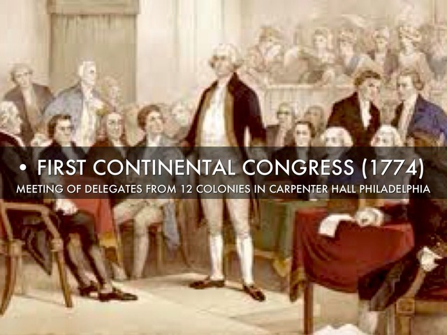 first continental congress