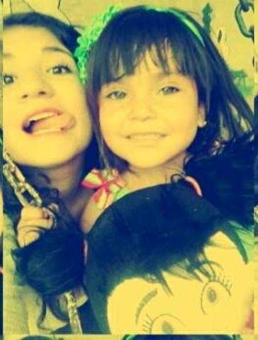 mi sobrina y yo