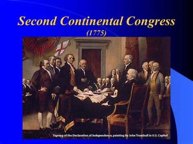 second continental congress