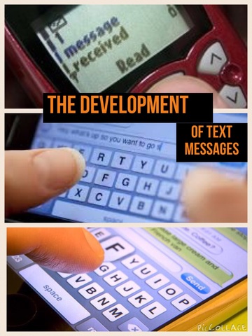 Text messaging development.