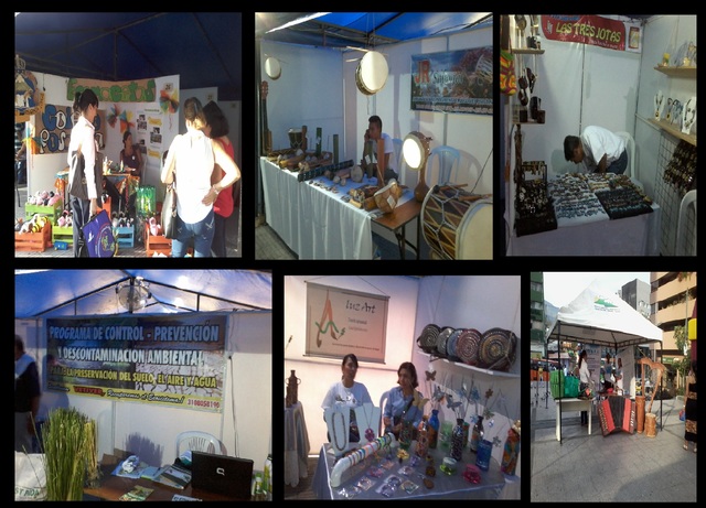 Stand de la Feria Ambiental.