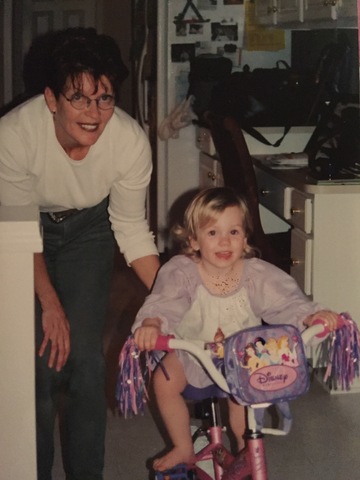 Aprendí a montar en bicicleta