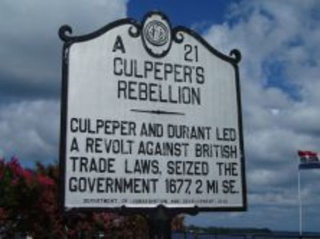 Culpeppers Rebellion
