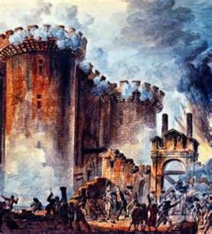 Mob takes over the bastille