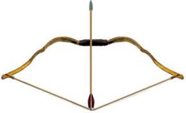 Se comenzo a utilizar el arco,el plato,la flecha, y la piedra