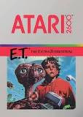 e.t for the atari 2600 is made and is debatebly the worst game ever