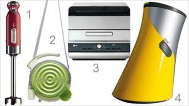 Aparecen los primeros electrodomesticos