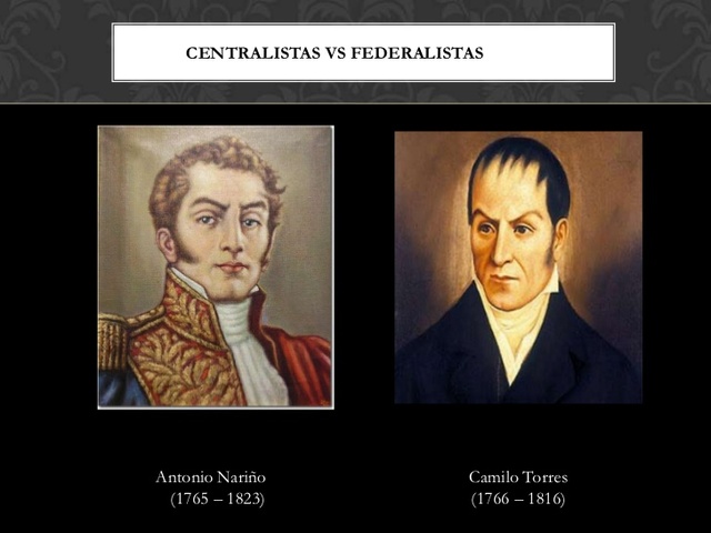 Guerra Civil Centralistas Y Federalistas