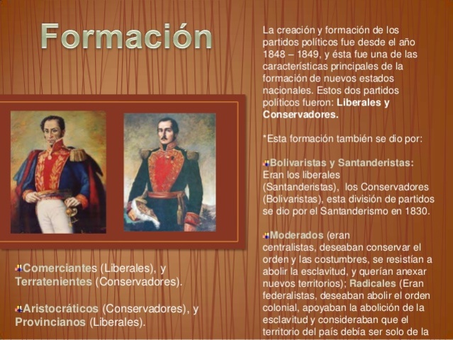 FORMACION PARTIDOS POLITICOS